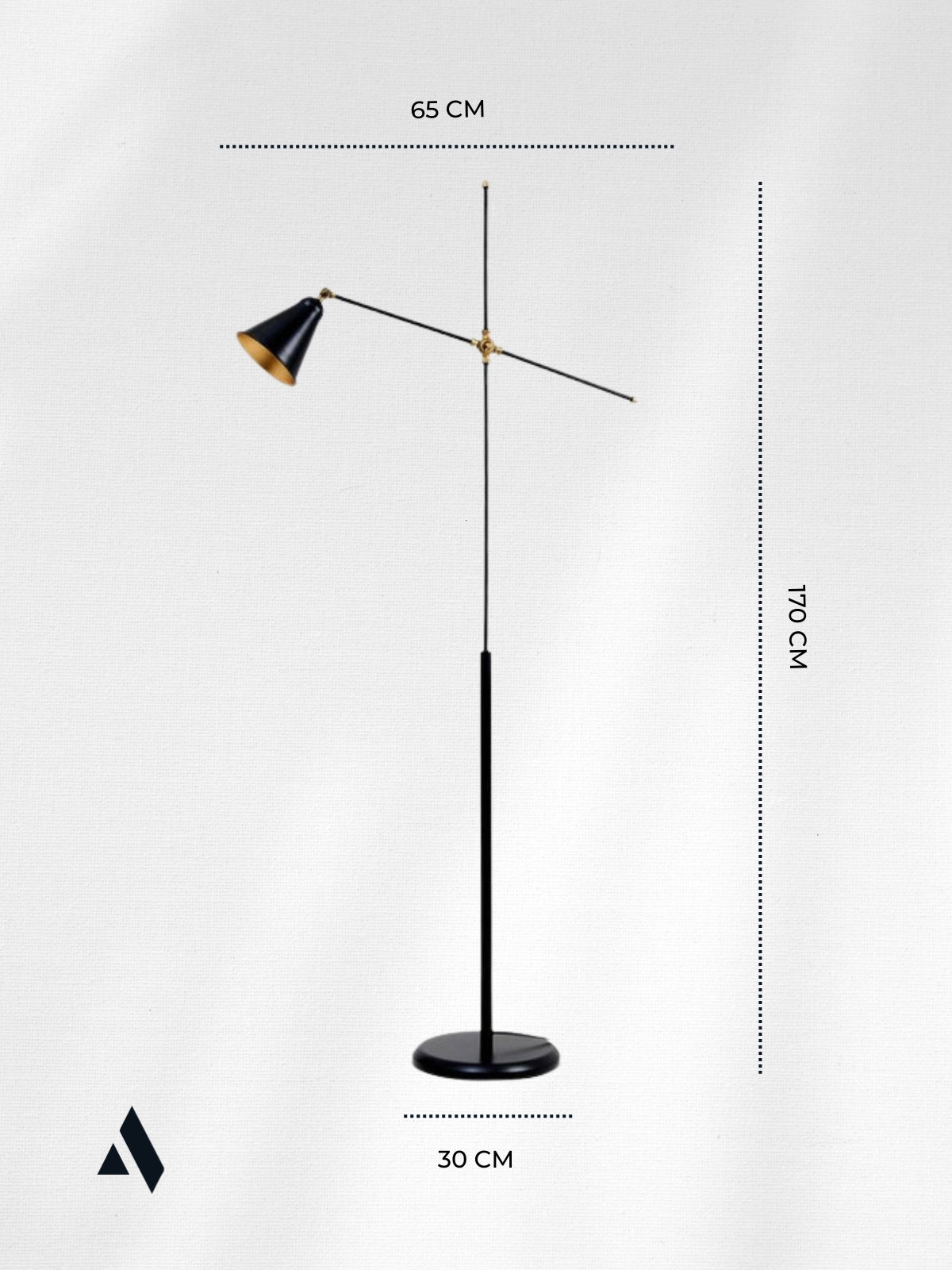Axis Ayarlanabilir Metal Lambader