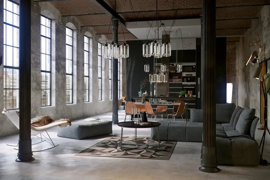 Loft Tarzı Evler İçin Endüstriyel Avize Önerileri