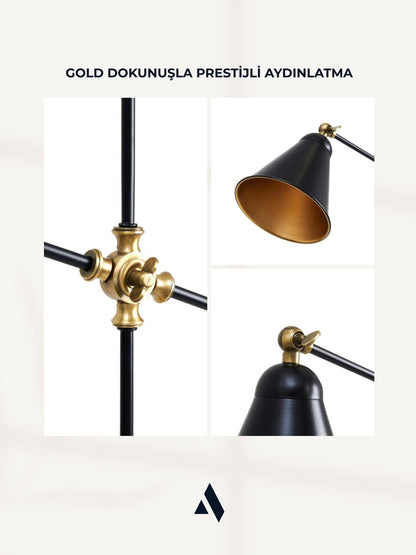 Axis Ayarlanabilir Metal Lambader