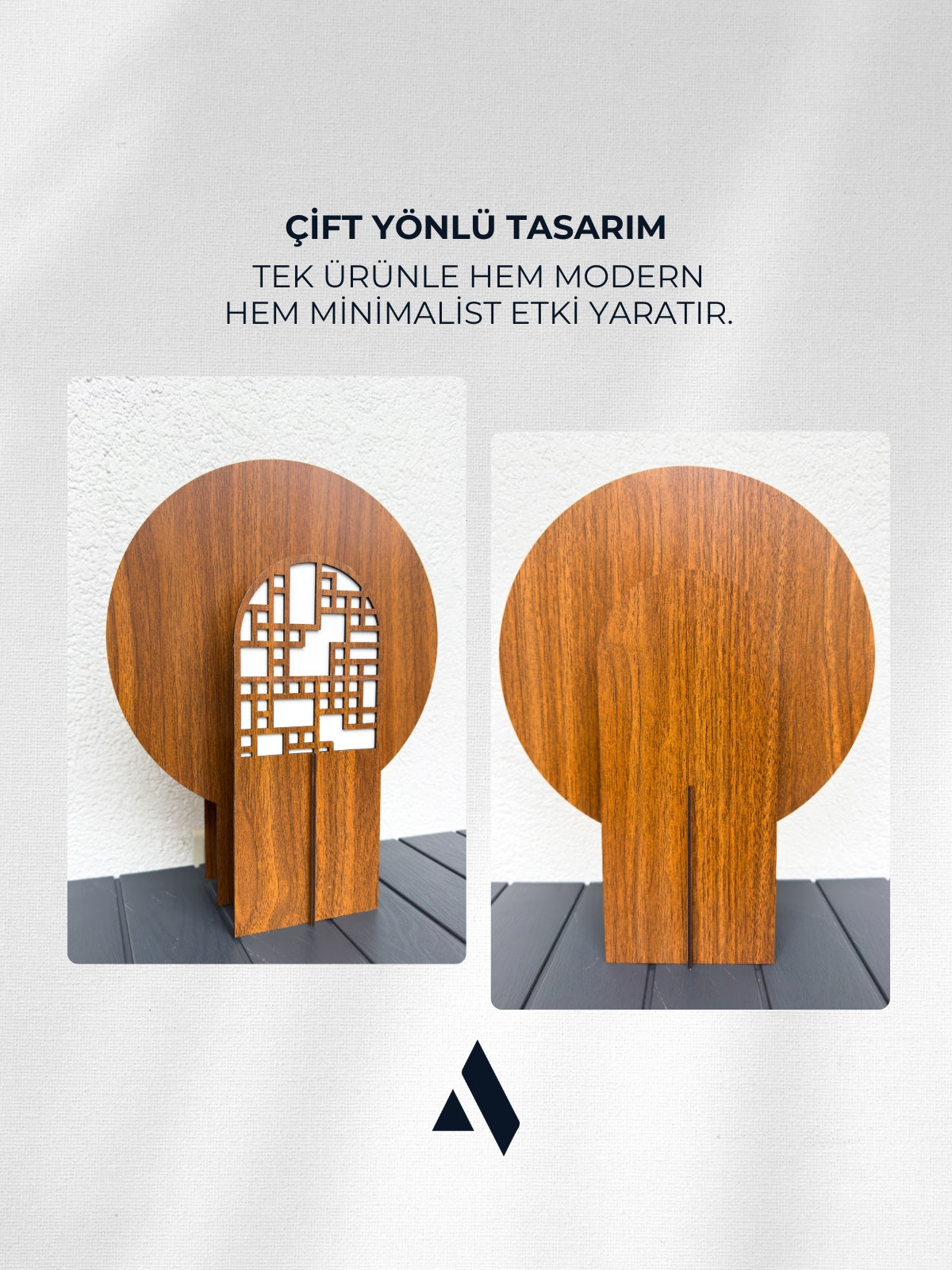 Lumea Masa Lambası – Kitap, Kahve ve Sessiz Işık Köşeleri için Doğal Tasarım Objesi