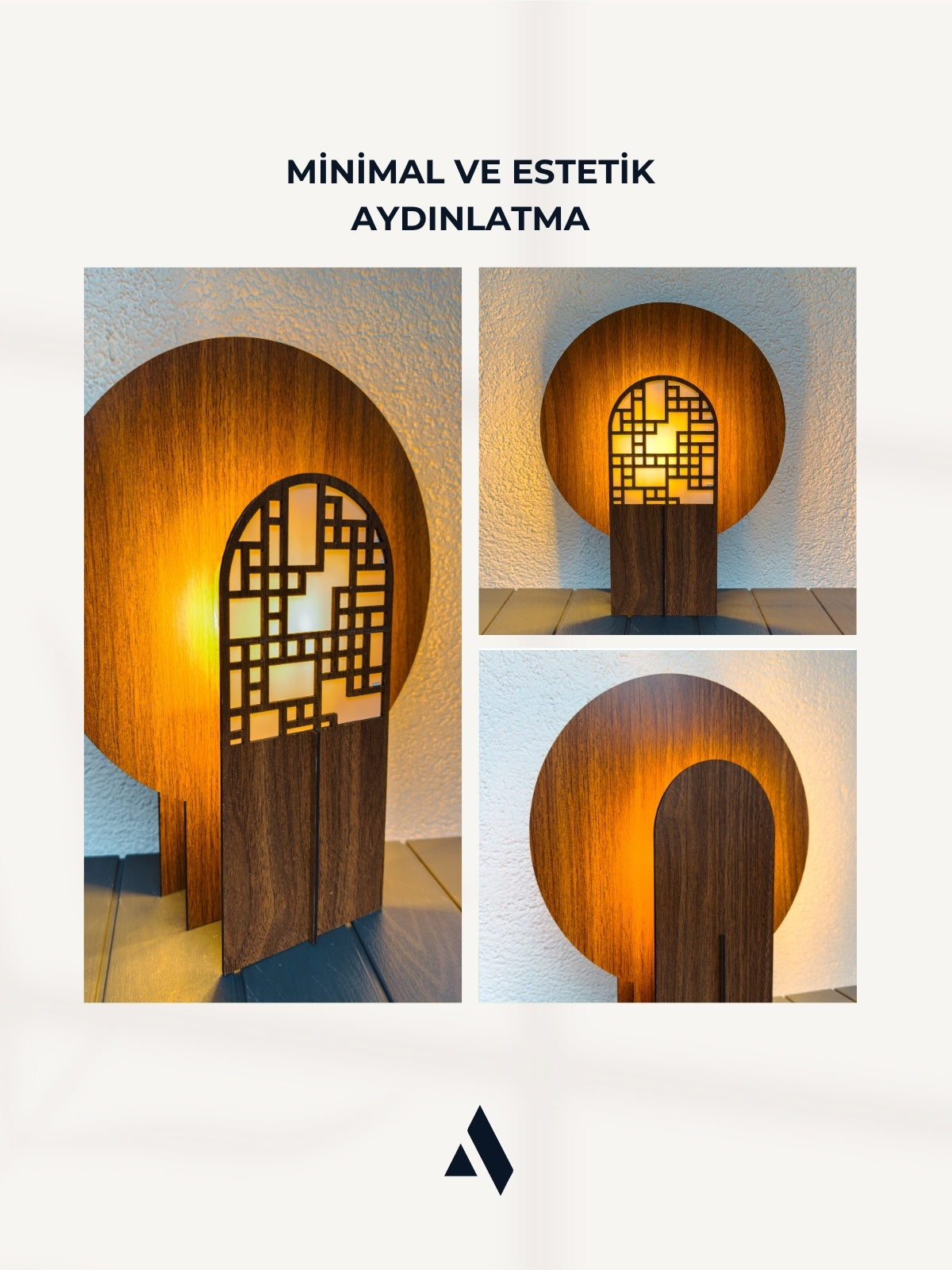 Lumea Masa Lambası – Kitap, Kahve ve Sessiz Işık Köşeleri için Doğal Tasarım Objesi