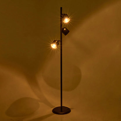 Horion 3 Başlıklı Metal Lambader