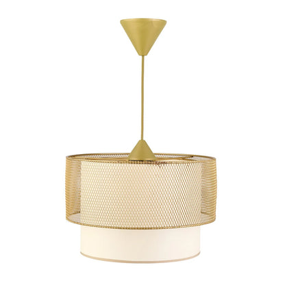 Lunette Tel Örgü Sarkıt Lamba – Modern & Dekoratif Tavan Avizesi (Gold ve Siyah Renk Seçenekli)