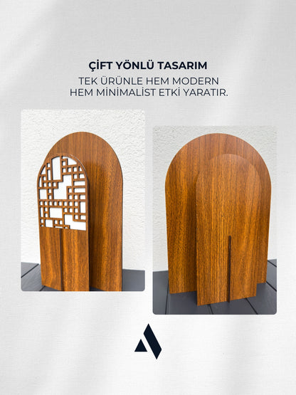 Lumea Masa Lambası – Estetik, Sade, Çift Yüzlü Aydınlatma Objesi