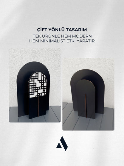 Lumea Masa Lambası – Estetik, Sade, Çift Yüzlü Aydınlatma Objesi